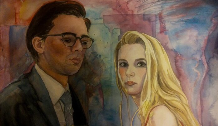 Custom Watercolour portrait of a couple from photo - Image 3